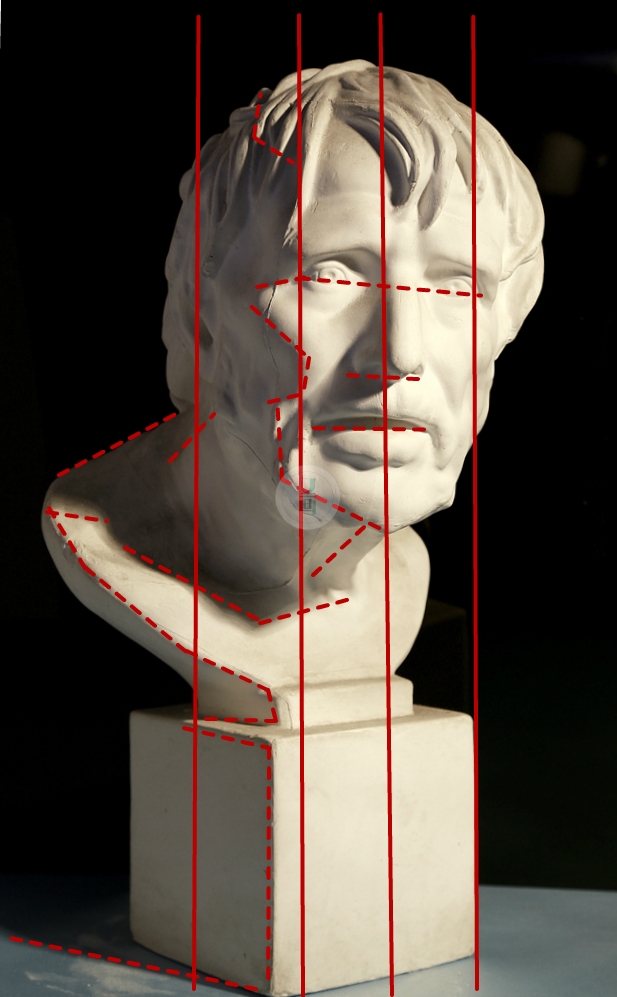 素描如何快速准确起形,素描如何起形才能最快最准