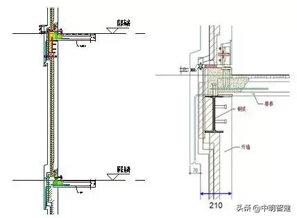 室内无露柱露梁的钢结构住宅预制外墙体系