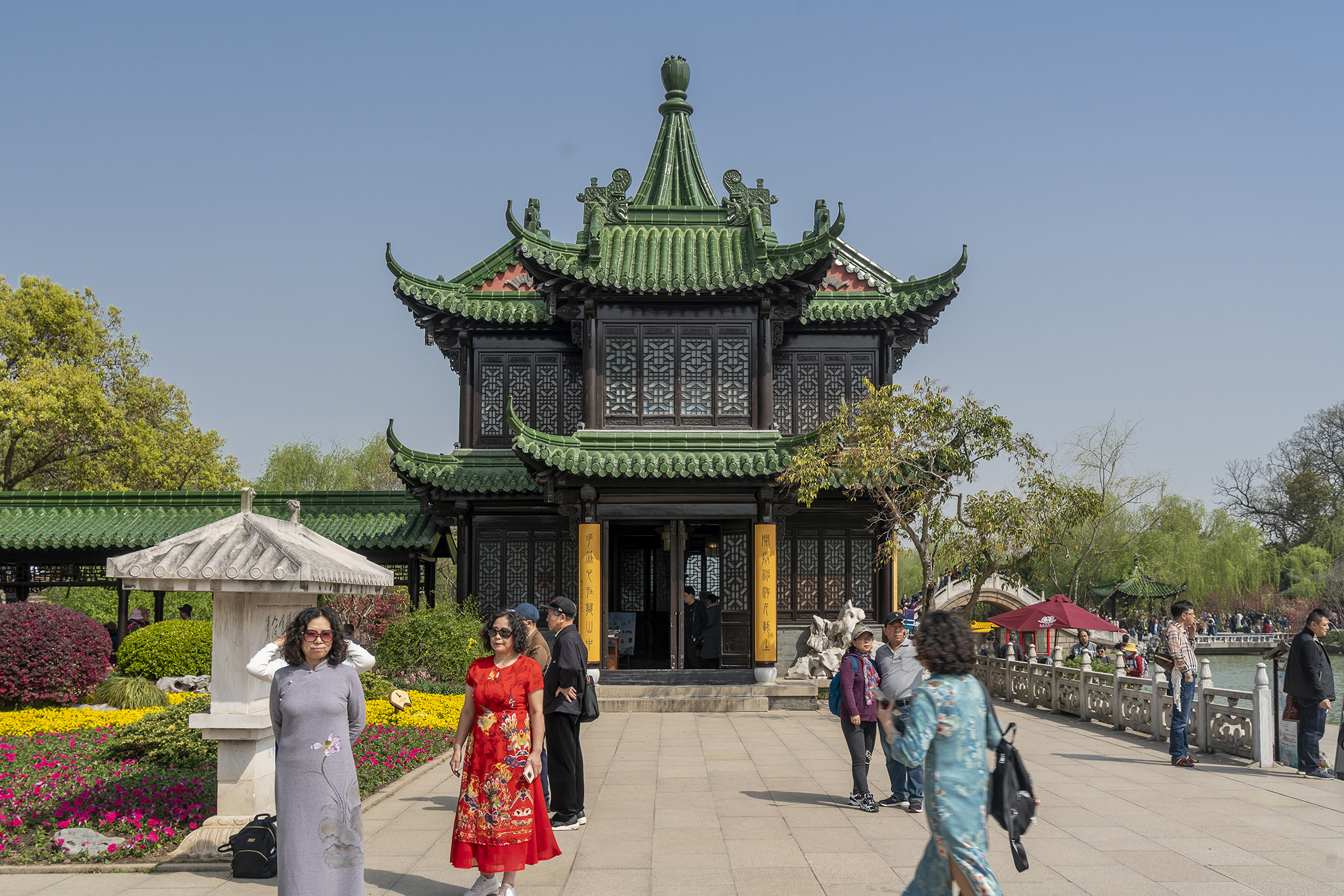 烟雨江南扬州瘦西湖,扬州春风十里瘦西湖