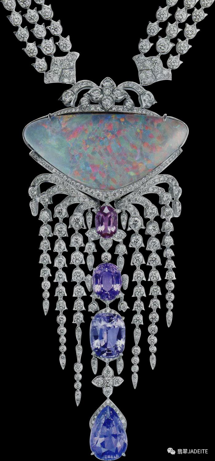 课堂|世界顶级奢侈品牌这些年重金打造的欧泊首饰（上）