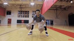 欧文教你用塑料袋控球,欧文惯用剪刀步技巧