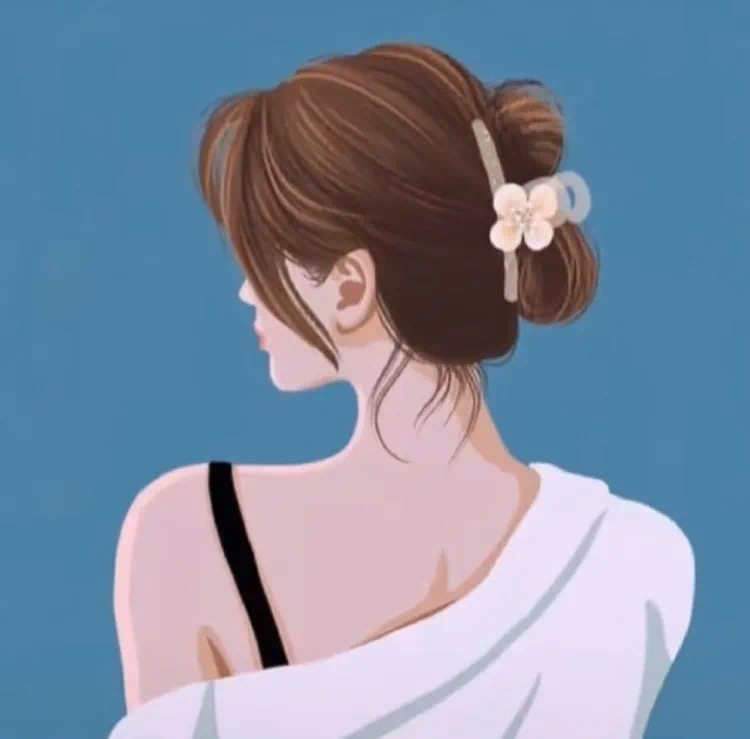 微信头像女生气质淡雅小清新闺蜜,动漫女生闺蜜头像一人一个校服篇