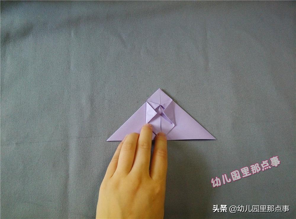 幼儿园手工鱼折纸简单好看,手工diy折纸鱼