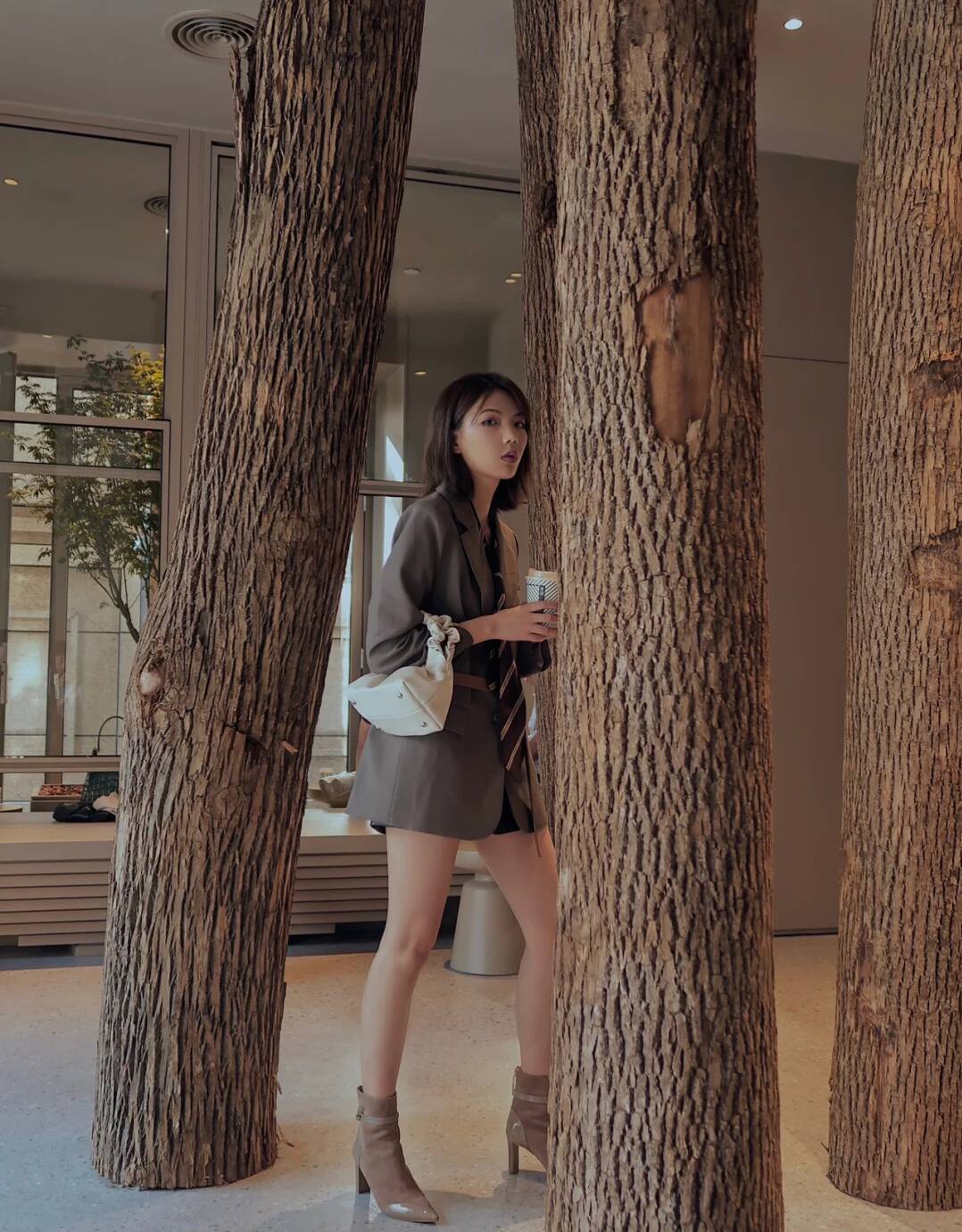 百搭洋气靴子,冬季保暖靴子