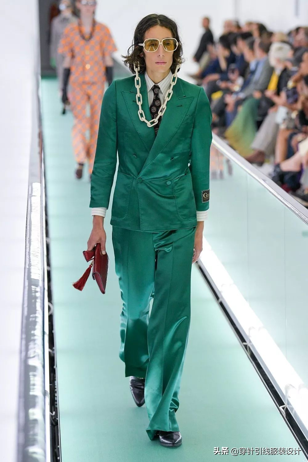 肖战Gucci造型变tucci|Gucci2020春夏系列：飞越疯人院之后……