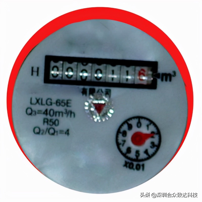 水表怎么看吨数图解,旧水表吨数与新水表吨数区别