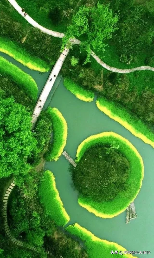 成都散步绿道有多好,逛绿道看风景
