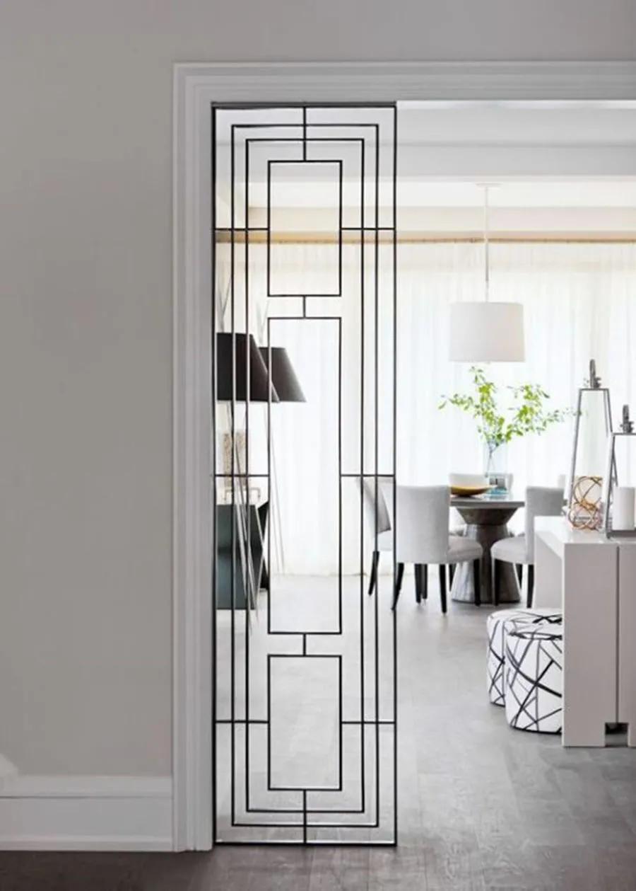 客厅和厨房隔断设计,客厅与厨房屏风隔断效果图大全