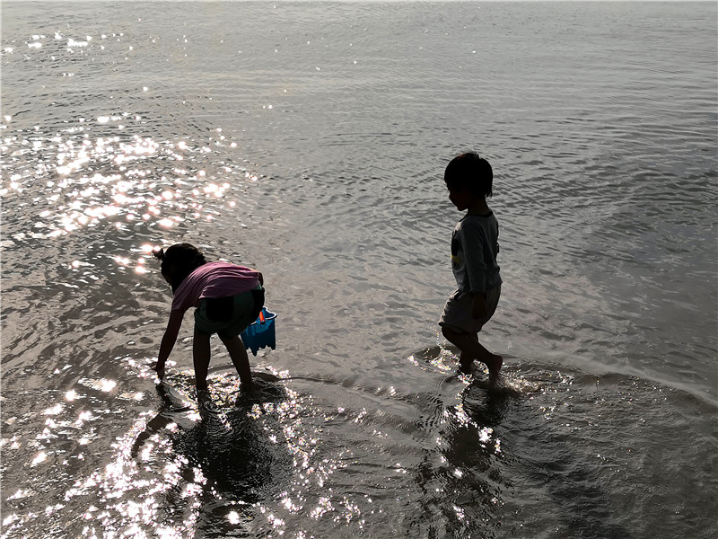 海南兰海美丽新海岸,海南8月风景