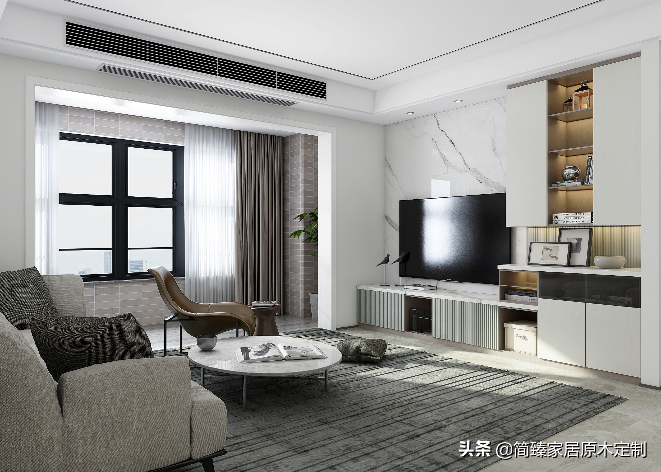 定制客厅电视柜最新款效果图,原木家具客厅电视柜