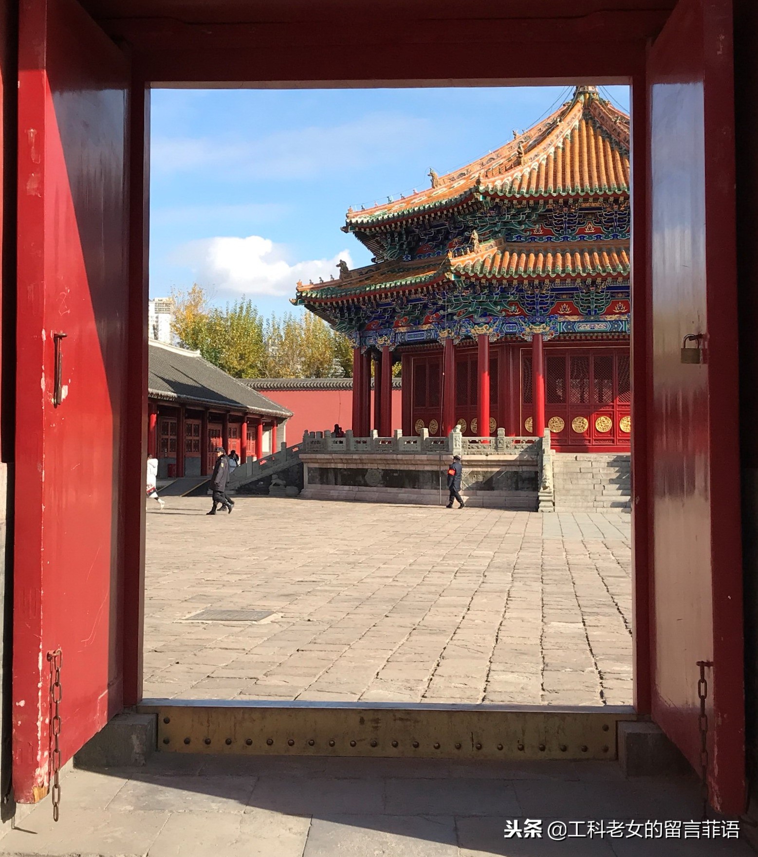 沈阳故宫具有浓厚的满族特色,沈阳故宫人气爆表