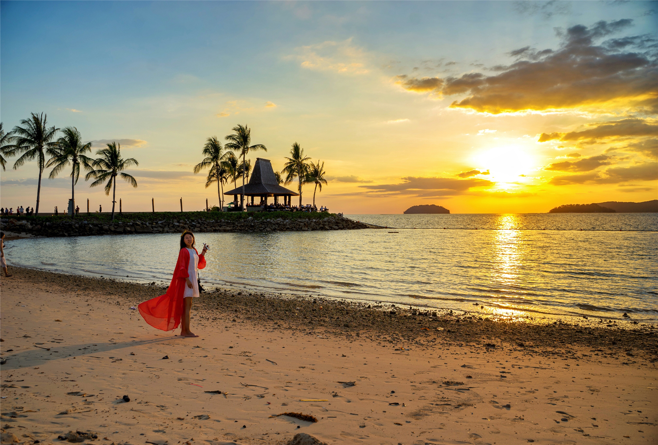 风下之乡小说,沙巴落日最美的时候