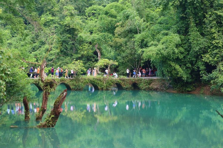 地球上的绿腰带贵州荔波小七孔,世界的绿宝石荔波