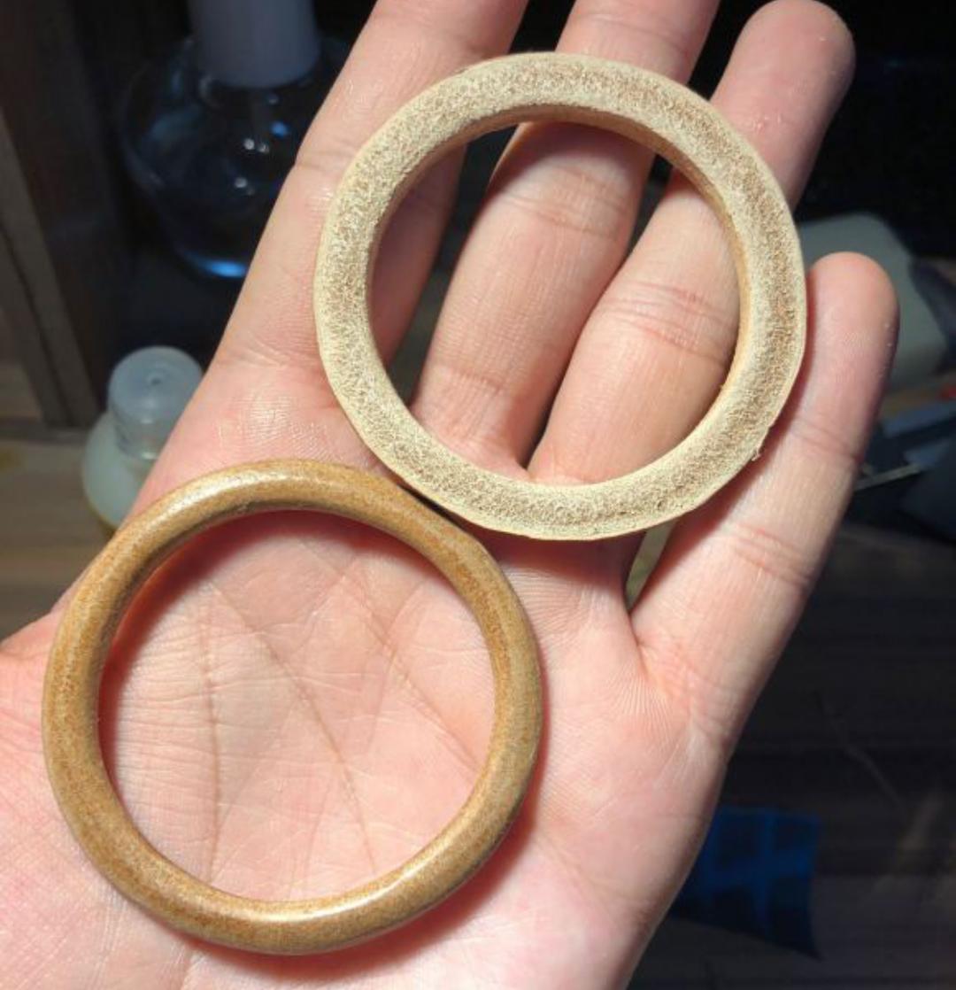 懒人必爱，洗澡都不用摘！花几十块钱做个皮环，能戴一辈子