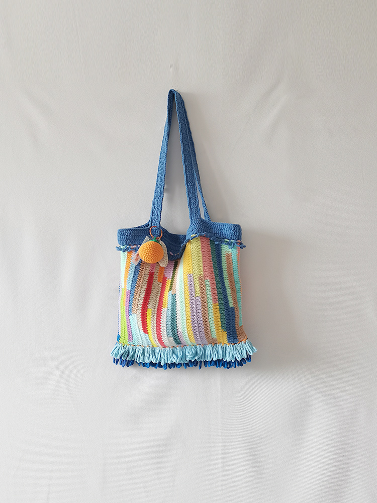 零线头的小包包的钩法,零线头可以钩什么