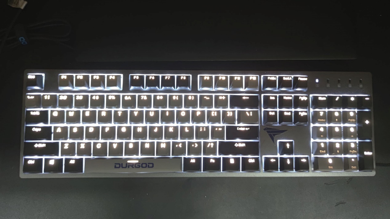 杜伽k310w键盘测评,杜伽k310w机械键盘