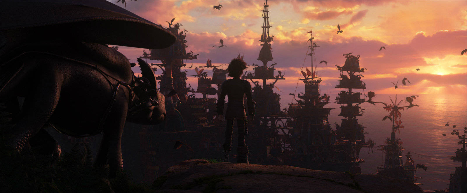 驯龙高手3所有的龙,驯龙高手3大结局再次相见