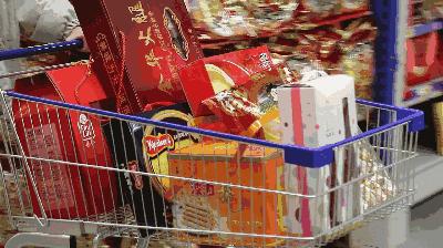 500块不到年货全齐了！吃的喝的用的，全是大牌，太有面子了