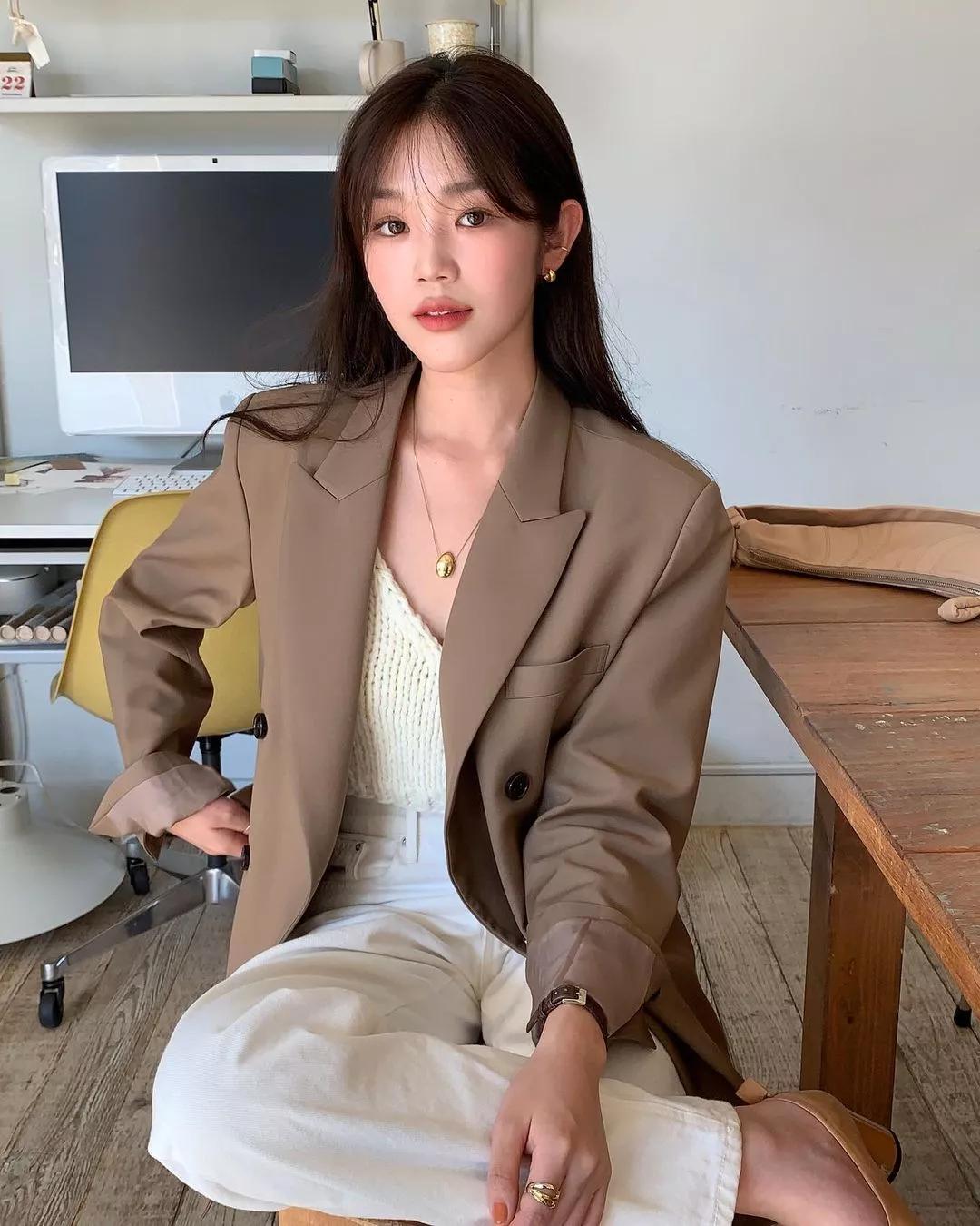 又暖和又酷的穿搭女,又一轮降温了保暖套装