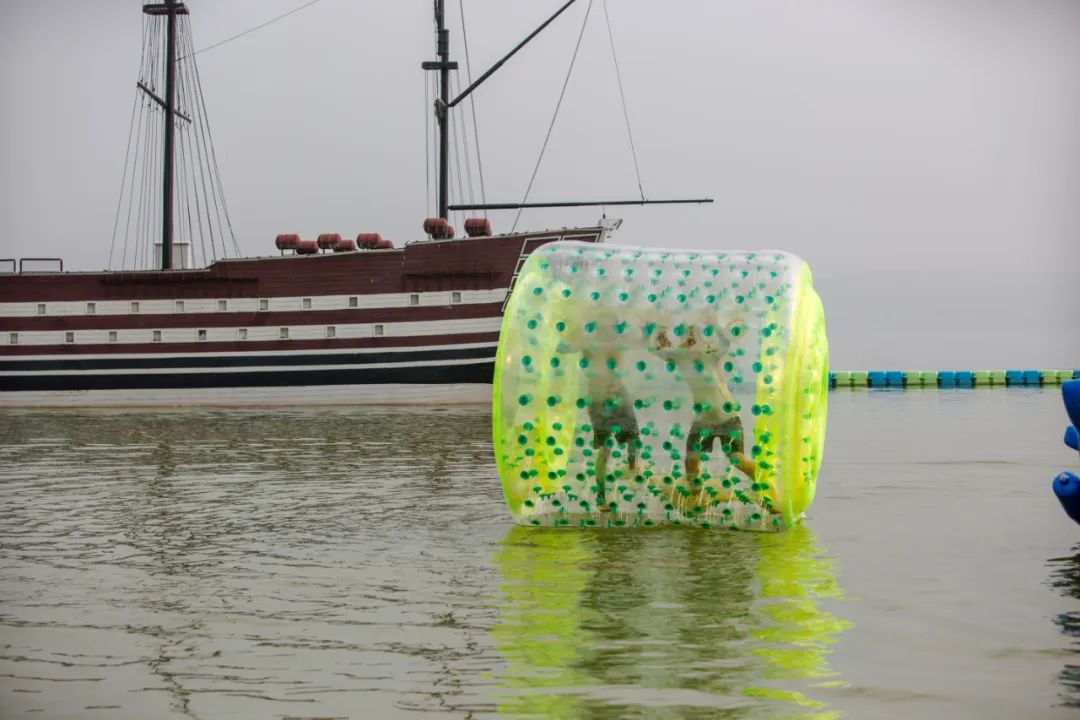 在海沙里打滚,东湖内藏着武汉“小巴厘”
