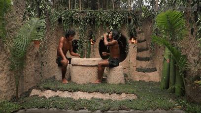 木棍怎么挖出泳池,一根棍子挖出一个游泳池