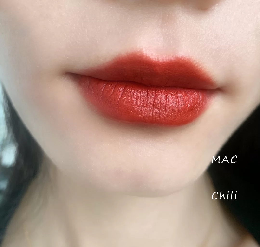 mac口红mattelipstick,mac口红子弹头小辣椒chili602