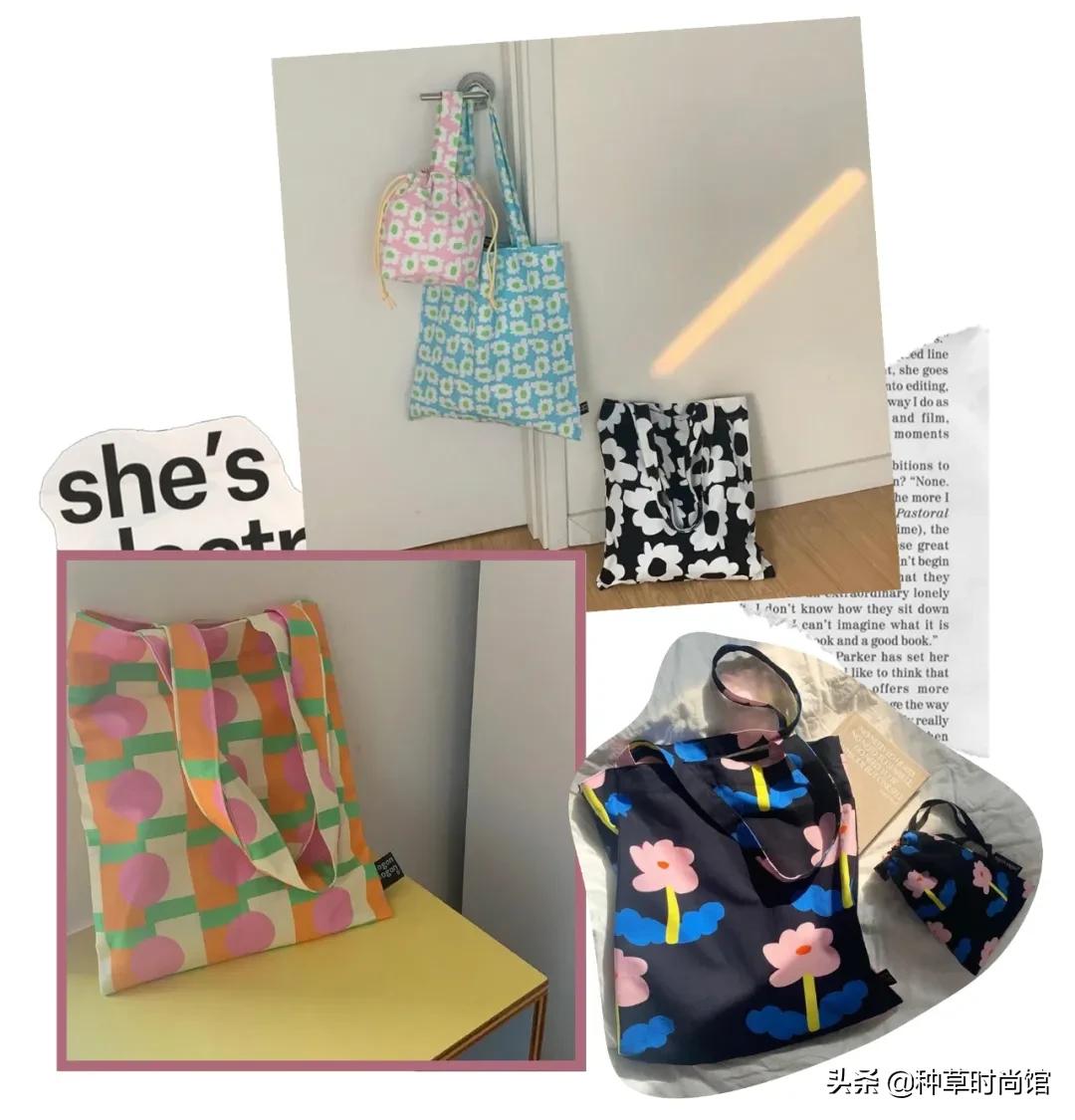 便宜好看帆布包超大种草,好看又实用平价的帆布包