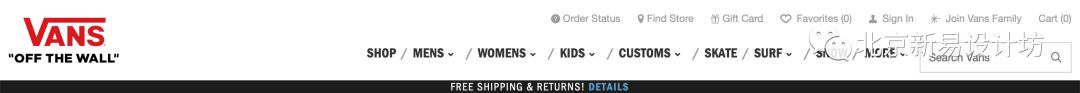 【潮品新零售】Vans-UI/UX案例研究