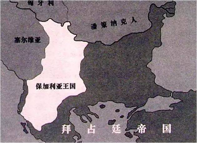 保加利亚一战鼎盛版图,保加利亚帝国一战