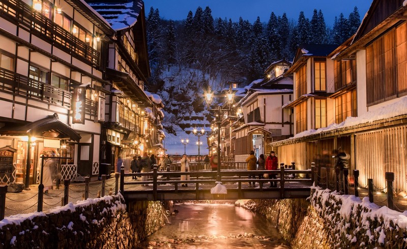 韩国冬季滑雪美景,韩国旅游攻略5-6月天气
