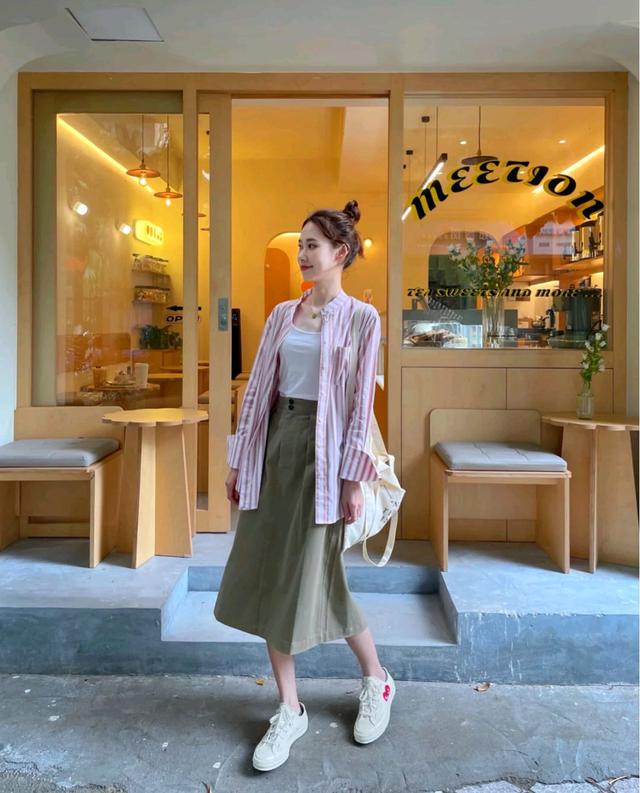 夏季鱼尾短款裙半身裙穿搭,半身裙怎么选显瘦夏款外套