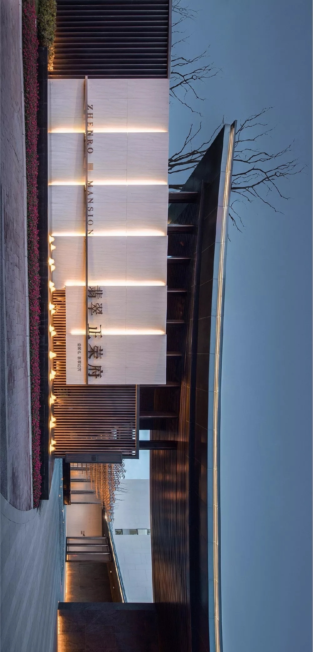 小区大门入口设计二（现代大气简约·新亚洲风格）