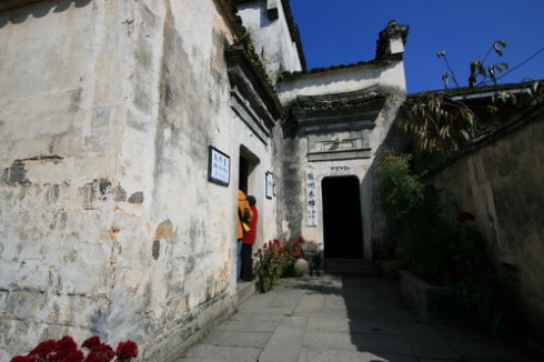 月沼在什么地方,宏村古镇月沼