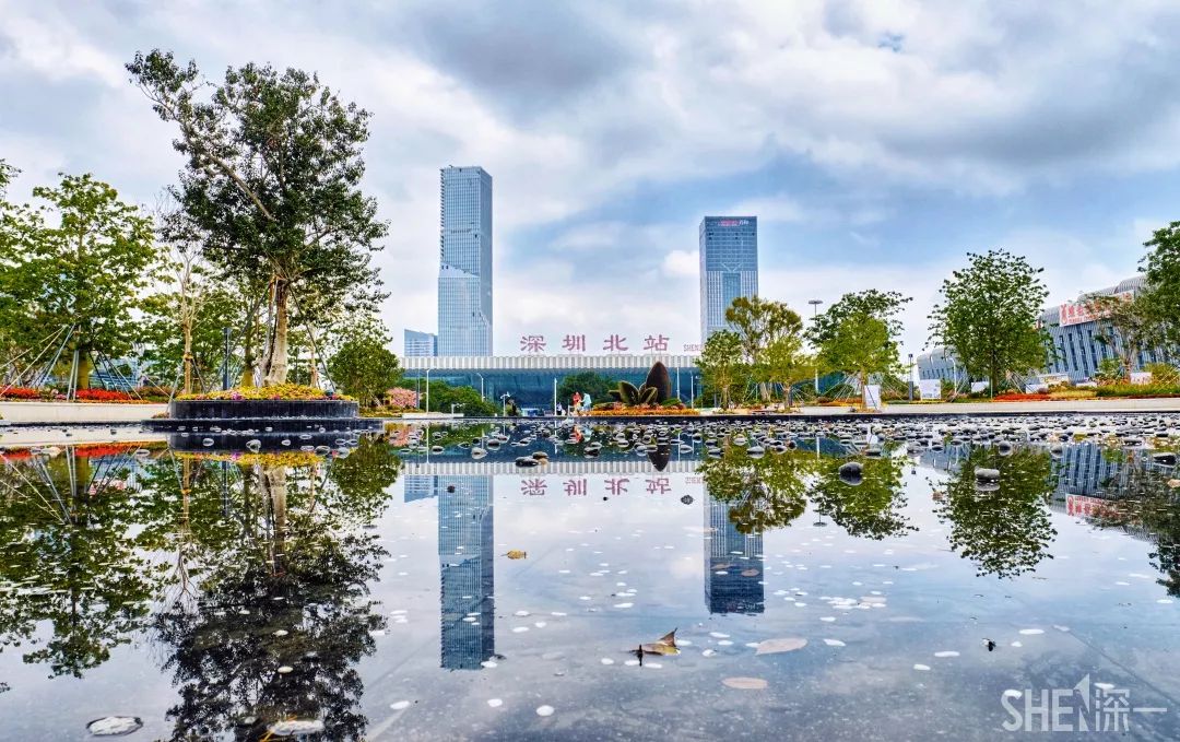 深圳5号地铁线附近的公园,地铁直达的深圳商圈