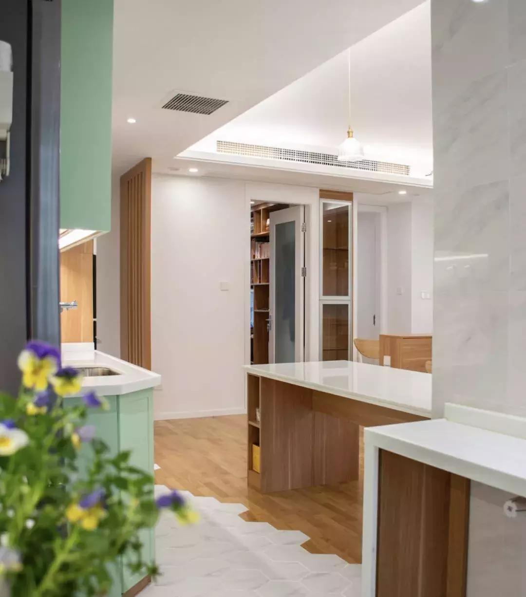 开放式厨房好不好看油烟会不会大,开放式厨房装修效果图无门防油烟