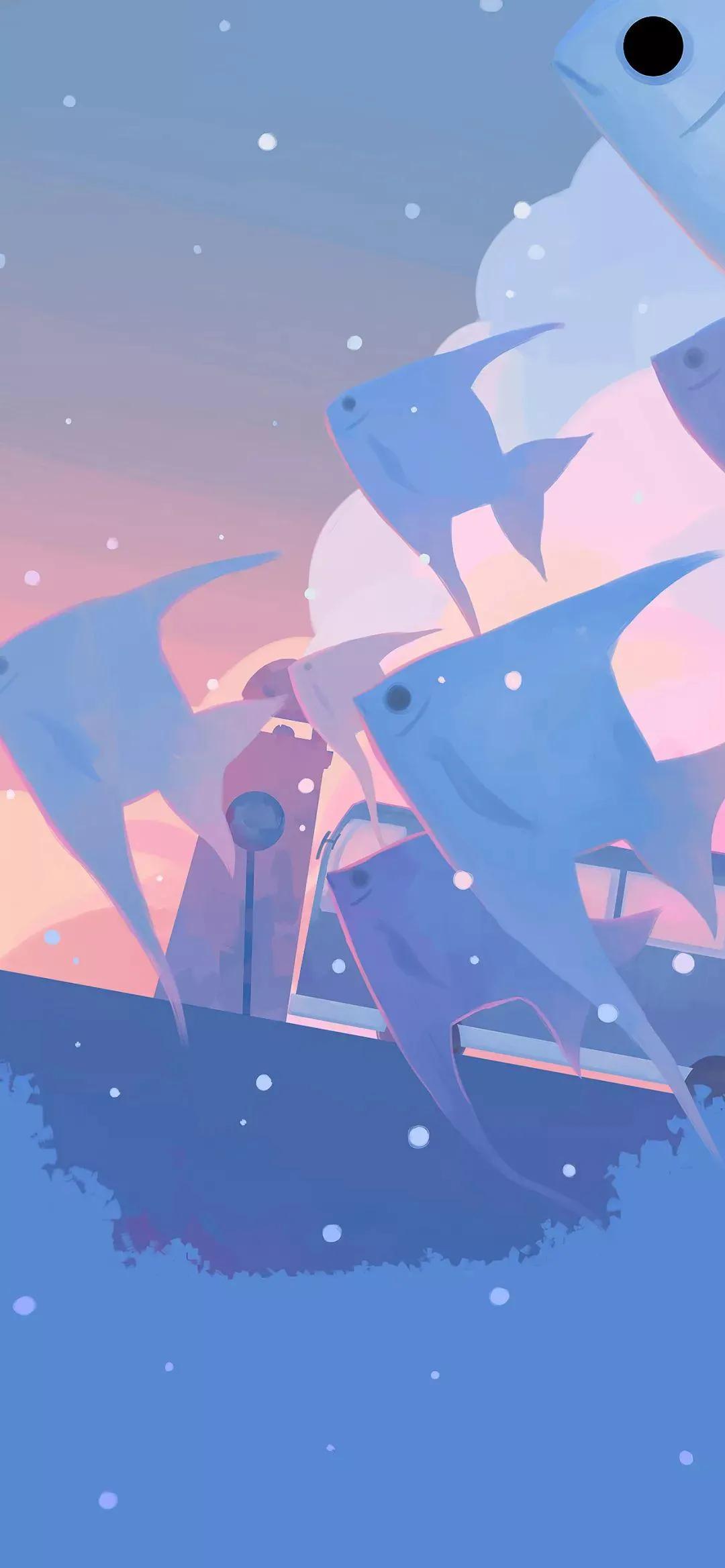 超清浅色系iphone壁纸,浅色系动漫壁纸