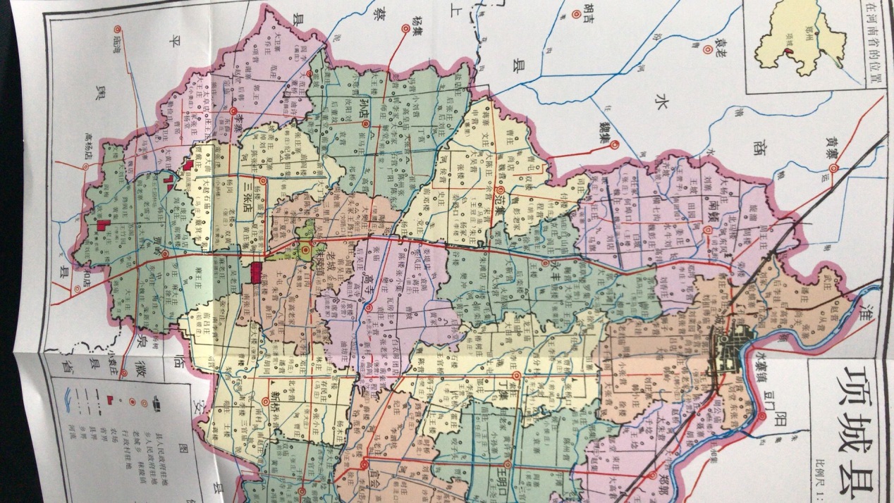 商水县平店乡地图,商水县平店乡有哪些村