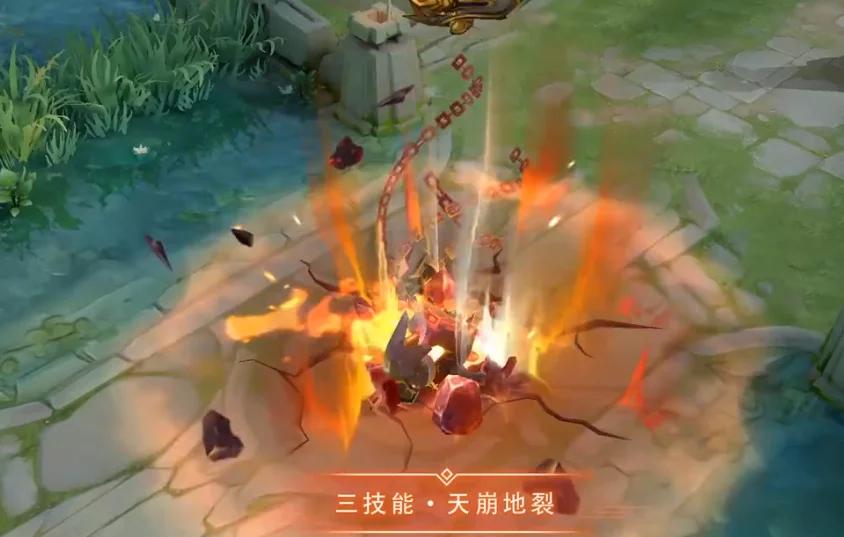 王者荣耀廉颇重做后的伴生皮肤,王者荣耀廉颇地狱岩魂回城有特效