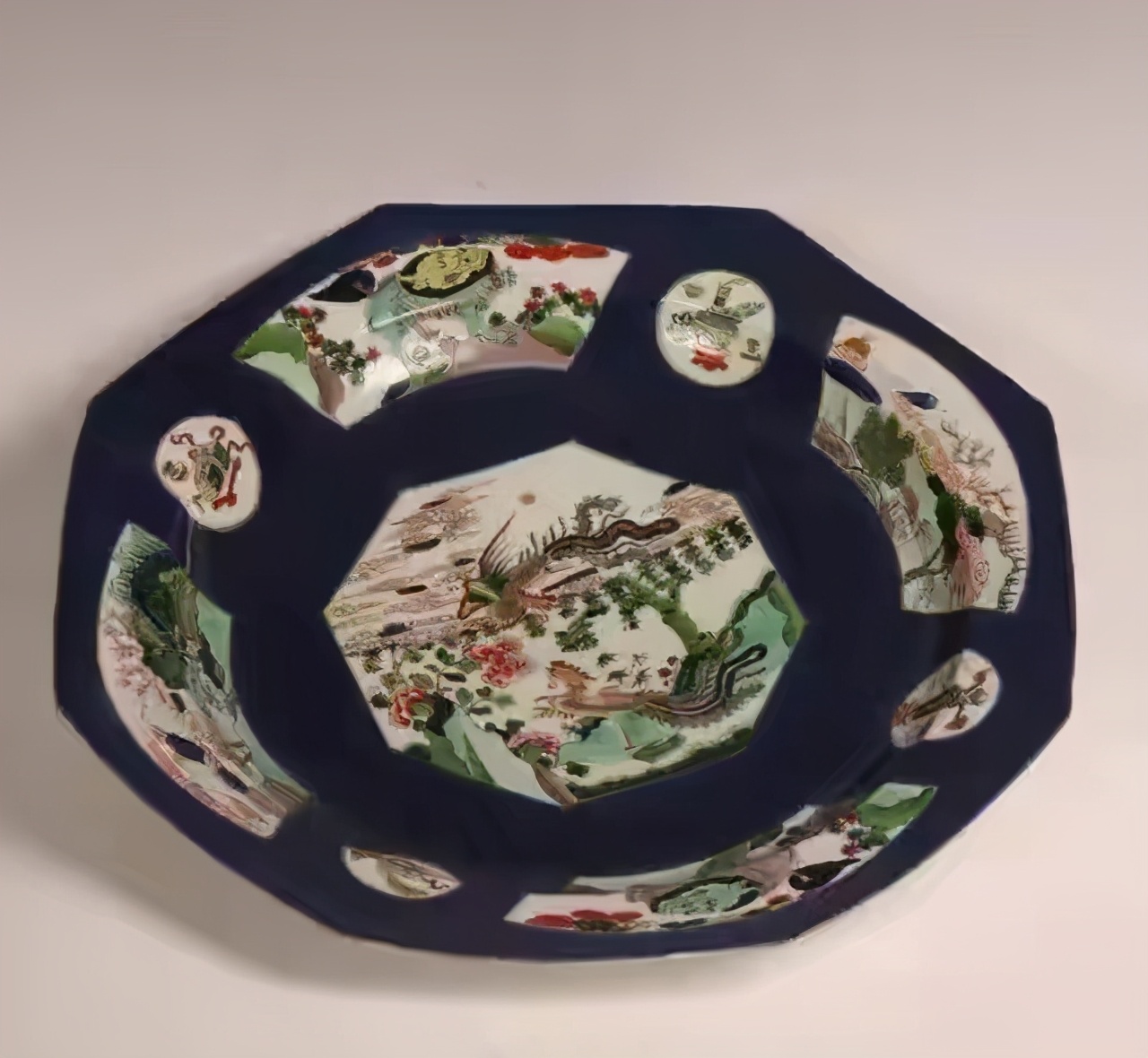 晚清民窑有没有收藏价值,清代八仙过海民窑瓷器值多少钱