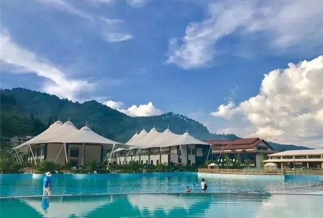 朵芳阁桃源河温泉自助餐,贵州性价比高的旅游攻略