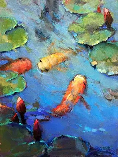 转运锦鲤简笔画,简笔画100种锦鲤图片