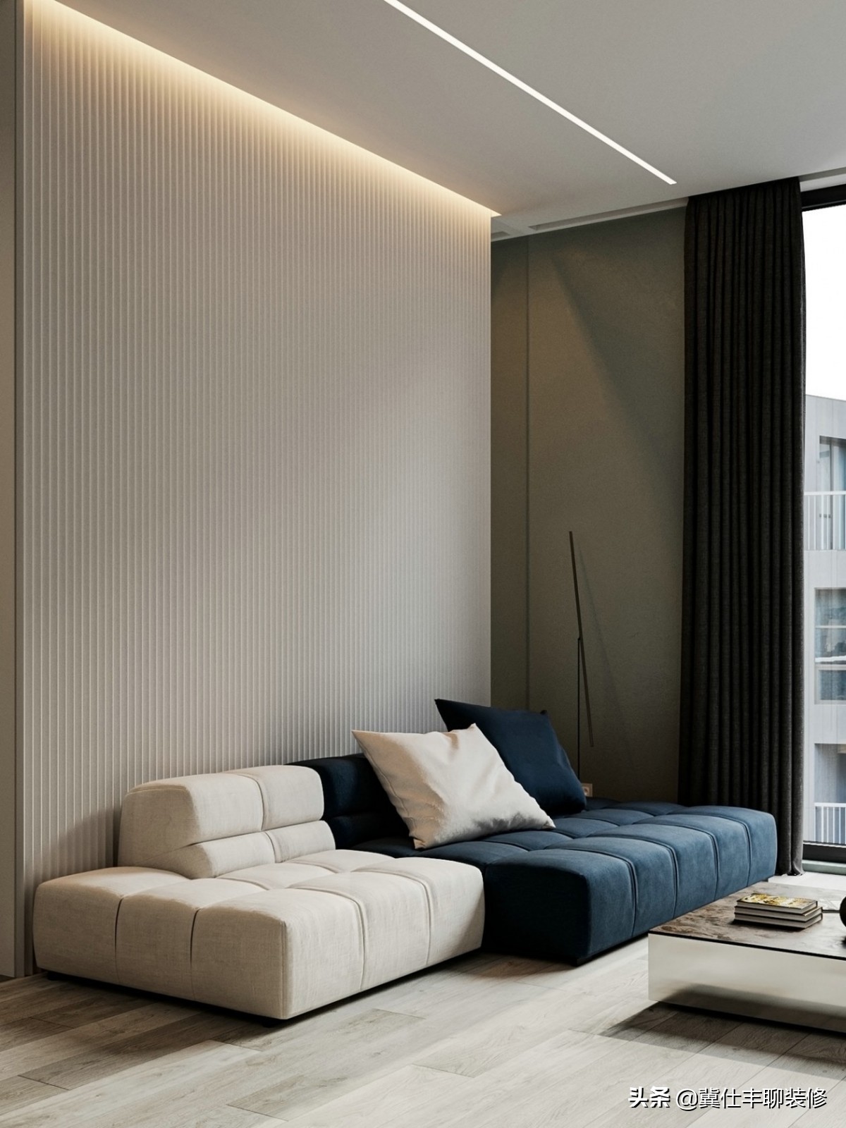 室内波浪板,波浪板效果