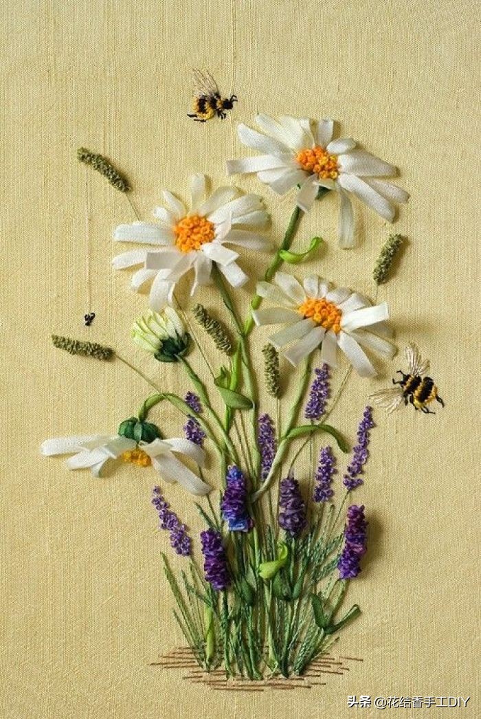 刺绣精美图案,刺绣立体福字