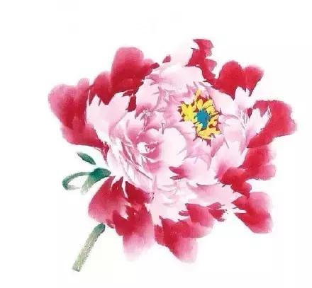 墨尔本写意牡丹的画法教程,小写意国画牡丹叶子的画法