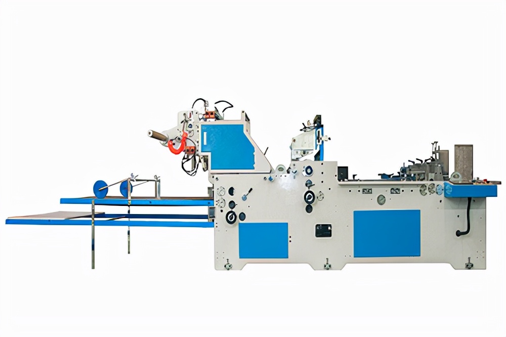 全自动瓦楞对线切角贴窗机YH650参数