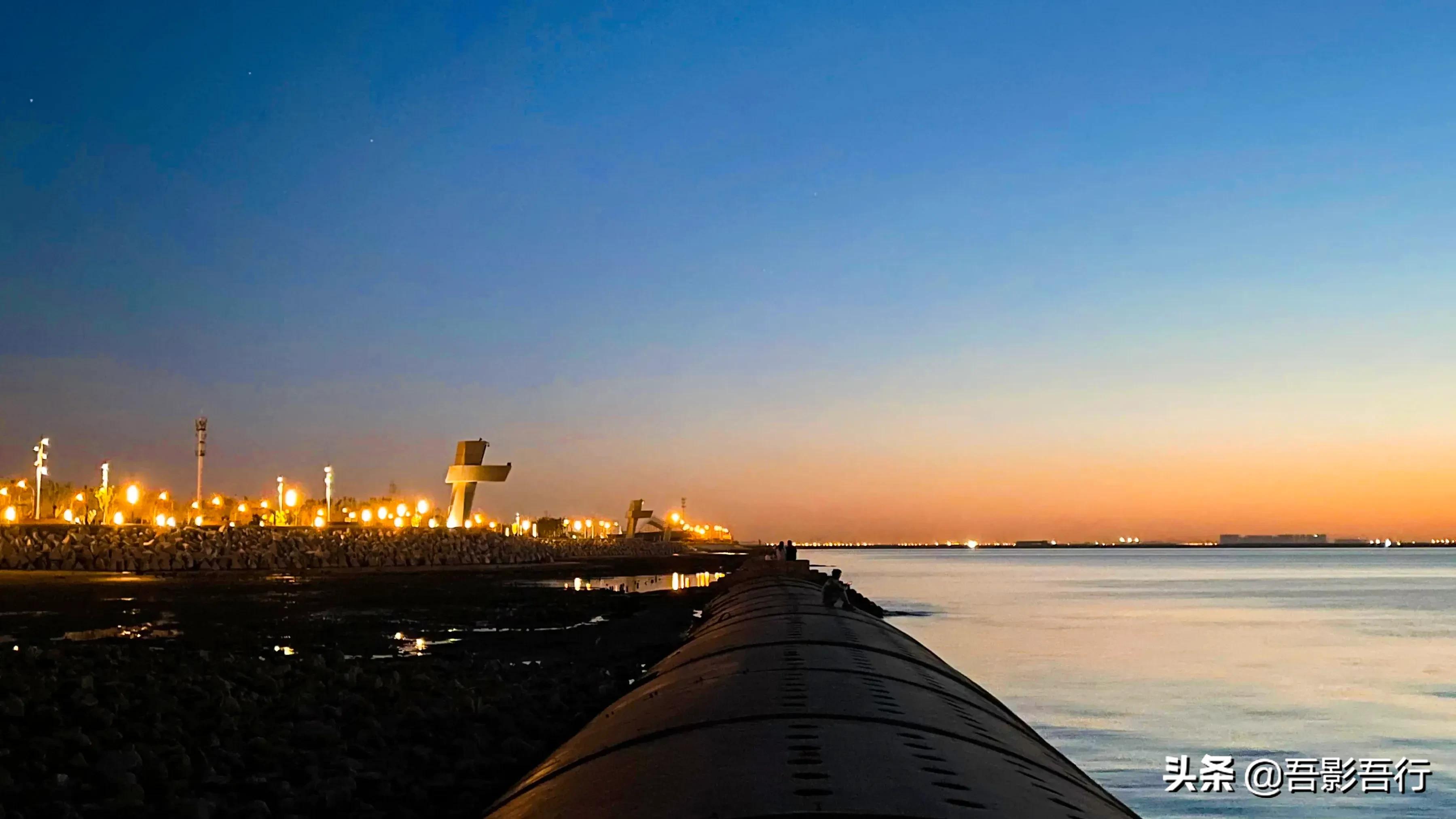 天津自驾东疆港看海,天津东疆黄金海岸自驾游