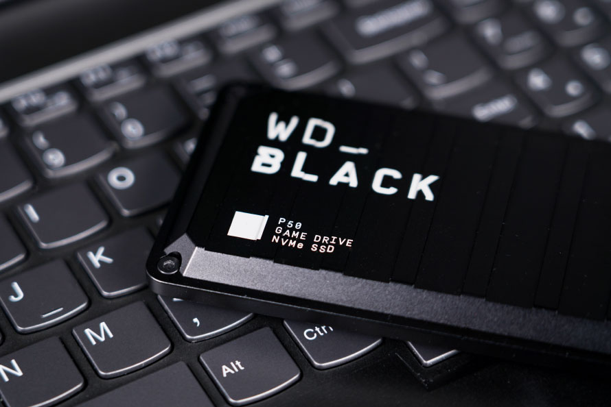 西数p50和p40固态硬盘测试,移动固态硬盘wdblackp40好吗