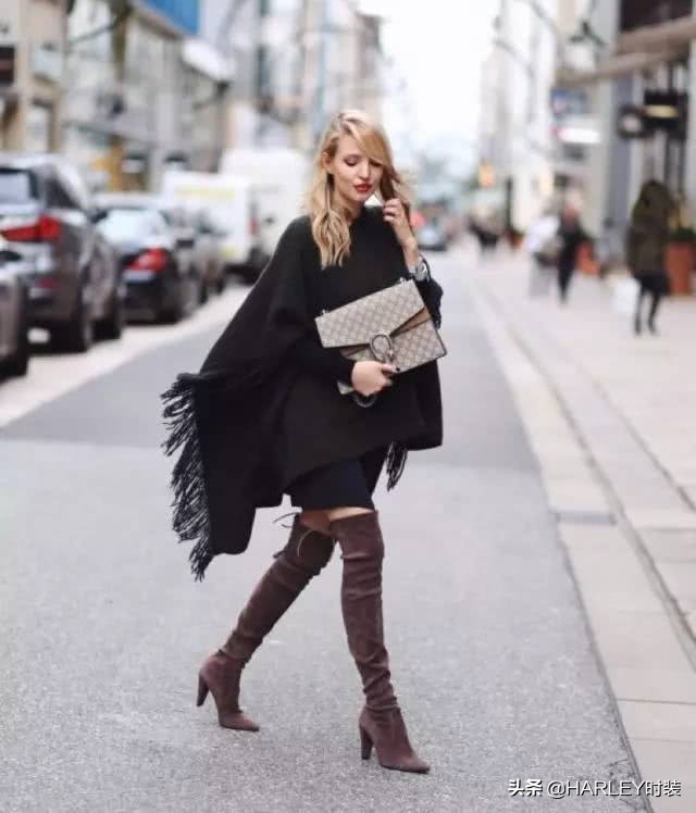 秋冬围巾超好看又时髦的系法,紫小妮秋冬围巾八种系法