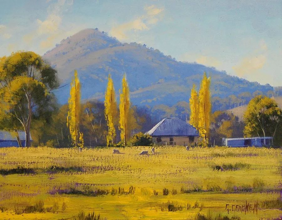 世界级风景大师的油画作品,世界著名油画大师的风景油画