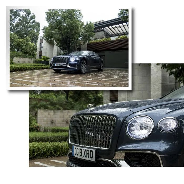 宾利飞驰对比迈巴赫s480气场,宾利飞驰街拍气场霸气视频